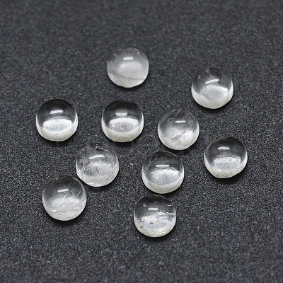 Natural Quartz Crystal Cabochons X-G-O175-23-08-1