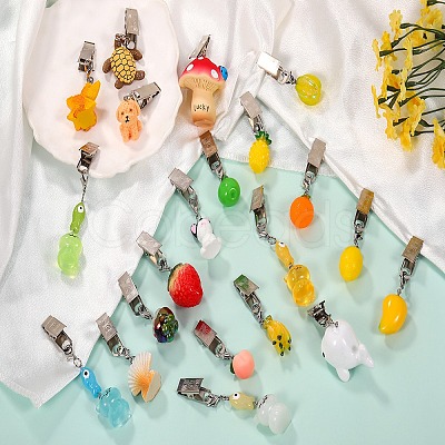 8Pcs Dog Resin Tablecloth Weights HJEW-SW00128-04-1