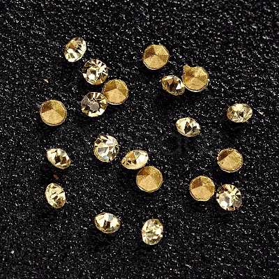 Glass Pointed Back Rhinestone CR2mm42Y-1