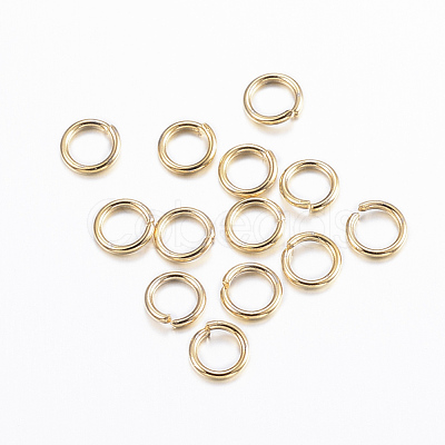 304 Stainless Steel Open Jump Rings STAS-E147-59G-1