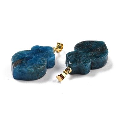 Natural Apatite Pendants G-A203-02A-G-1