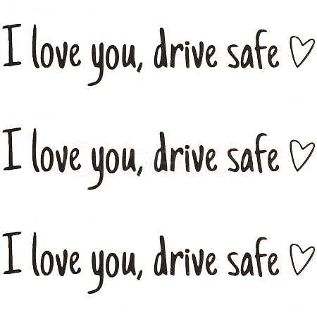 PVC Self Adhesive Car Stickers STIC-WH20004-01A-01-1