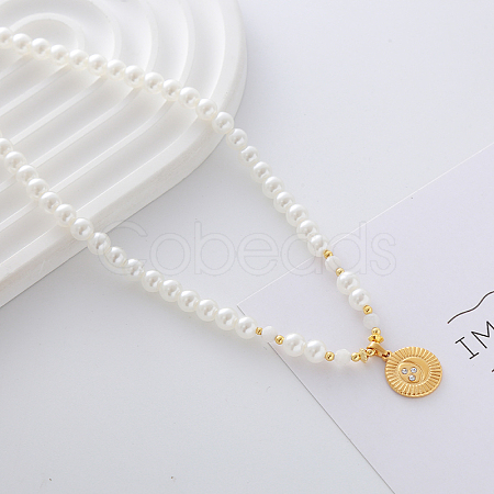 Fashionable 304 Stainless Steel Pendant Neacklaces GI7024-6-1
