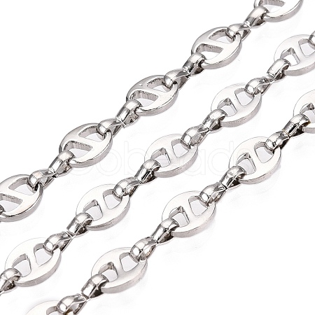 Iron Coffee Bean Link Chains CH-T005-10P-1