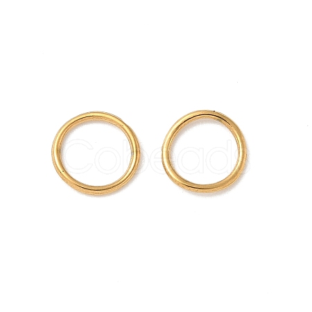 304 Stainless Steel Closed Jump Rings STAS-L300-001G-1
