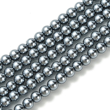 Grade A Glass Pearl Beads HY-J001-4mm-HX027-1
