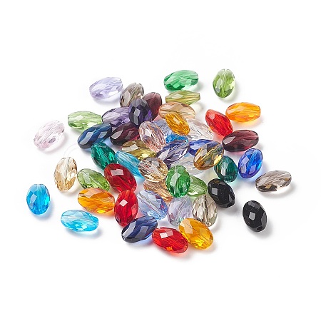 Imitation Austrian Crystal Beads SWAR-F063-13x10mm-M-1