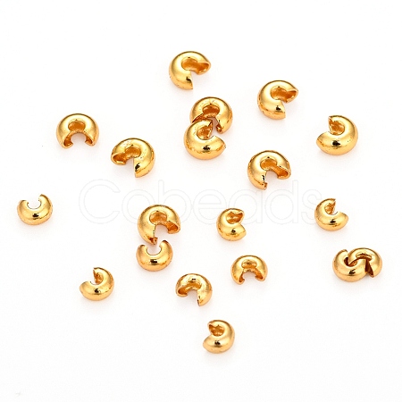 Brass Crimp Bead Covers LS-KK-I681-13B-1