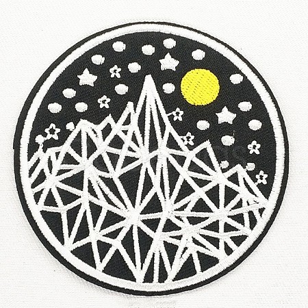 Computerized Embroidery Cloth Iron on/Sew on Patches DIY-O003-27-1