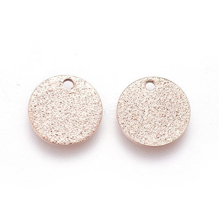Ion Plating(IP) 304 Stainless Steel Charms STAS-E455-02RG-10mm-1
