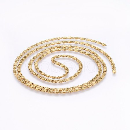 304 Stainless Steel Lumachina Chains CHS-I002-07G-B-1