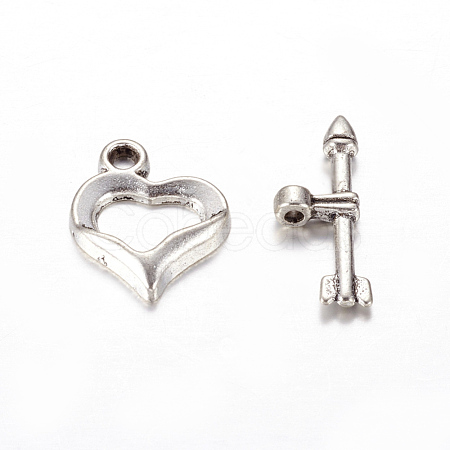 Tibetan Style Toggle Clasps AC2020-1
