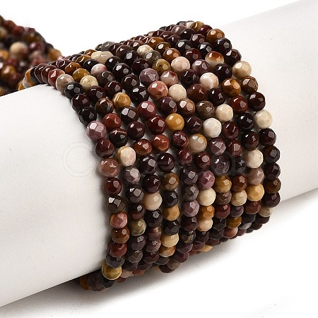 Natural Mookaite Beads Strands G-Z068-B04-01-1