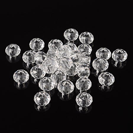 Glass European Beads GDA007-01-1