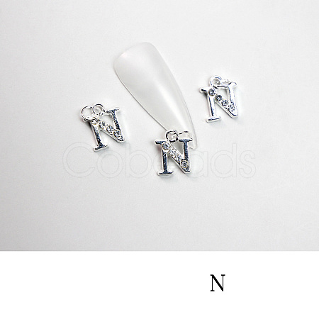 Alloy Rhinestone Cabochons MRMJ-T056-93P-N-1