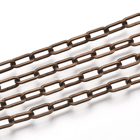 Unwelded Iron Paperclip Chains CH-S125-02E-R-1