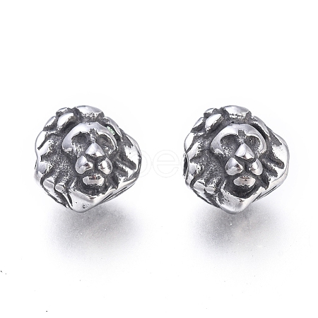 304 Stainless Steel Beads STAS-M274-091AS-1