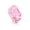 Preciosa&reg MAXIMA Crystal Fancy Stones, Czech Crystal, 435 34 222 Octagon, Dura Foiling, 70020 Light Rose, 10x8mm