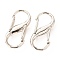 Zinc Alloy DIY Bags Adjustable Clasps Accessories, Bags Buckle, Platinum, 2.75x1.3x0.7cm