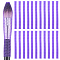 Gorgecraft 100Pcs Mesh Net Makeup Brush Protector, Purple, 12x1x0.15cm, about 100pcs/bag