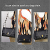 2Pcs 2 Styles Gothic Alloy Skull Link Chains for Pants HJEW-PH0002-05-6