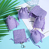 24Pcs Burlap Packing Pouches Drawstring Bags ABAG-BBC0001-07C-4