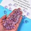 Transparent Acrylic Beads TACR-S154-24A-47-01-7