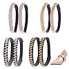 4 Pairs 4 Colors Anti-Loose Shoe Laces for High-Heeled Shoes DIY-CP0008-56-1