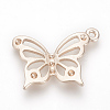 Tibetan Style Alloy Pendant Rhinestone Settings X-TIBE-S307-12RG-1