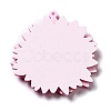 Printed Transparent Acrylic Pendants LS-SACR-P029-B02-2