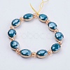 Opaque Glass Beads Strands EGLA-K013-PL-07D-2