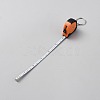 TPR & ABS & Stainless Steel Tape Measures AJEW-WH0481-61C-2