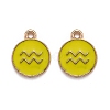 Alloy Enamel Pendants ENAM-S124-01A-14J-1
