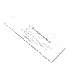 Iron Big Eye Beading Needles TOOL-N006-02-1
