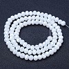 Electroplate Glass Beads Strands EGLA-A034-P6mm-B18-2