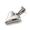 Non-Tarnish 304 Stainless Steel Charms STAS-B053-12P-2