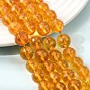 Natural Quartz Crystal Beads Strands G-G099-F10mm-19-5
