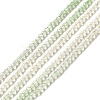 Transparent Gradient Color Glass Beads Strands GLAA-H021-01A-13-2