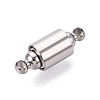 304 Stainless Steel Magnetic Clasps STAS-N127-03P-1