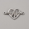 Zinc Alloy Connector Charms PHAR-WH0156-14P-1