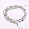 Natural Fluorite Beads Strands G-F596-32-2mm-2