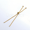 Adjustable 201 Stainless Steel Slider Bracelets Making STAS-S105-JN646-2-1