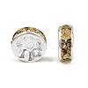 Brass Grade A Rhinestone Spacer Beads RB-A014-Z8mm-13S-4