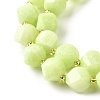 Natural Quartz Dyed Beads Strands G-U023-A02-15-4