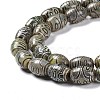 Tibetan Style dZi Beads Strands TDZI-E005-01T-3