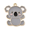 Alloy Enamel Pendants AL-CBA2C8B-01C-G-1