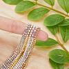 12Pcs 6 Style Alloy Rhinestone Chains MRMJ-HY0002-30-3