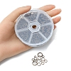 1 Box Iron Open Jump Rings Set IFIN-YW0001-44R-5