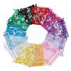 120 Pcs 12 Styles Lace Organza Drawstring Gift Bags OP-PH0001-25-1