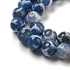 Tibetan Style dZi Beads Strands G-P526-D01-01-4